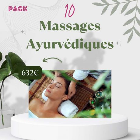 Pack 10 massages