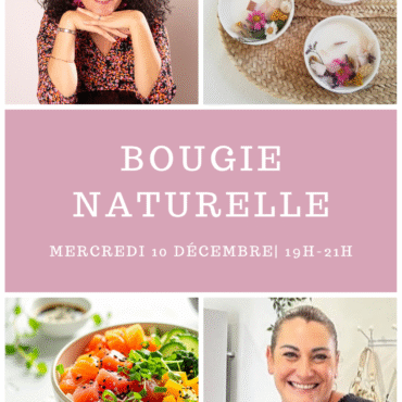 Atelier  DIY Bougie aux Fleurs Séchées